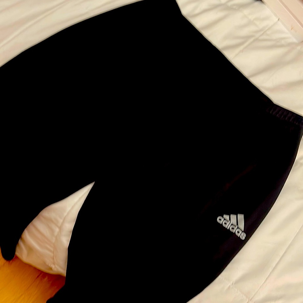 Adidas sweatpants blue M